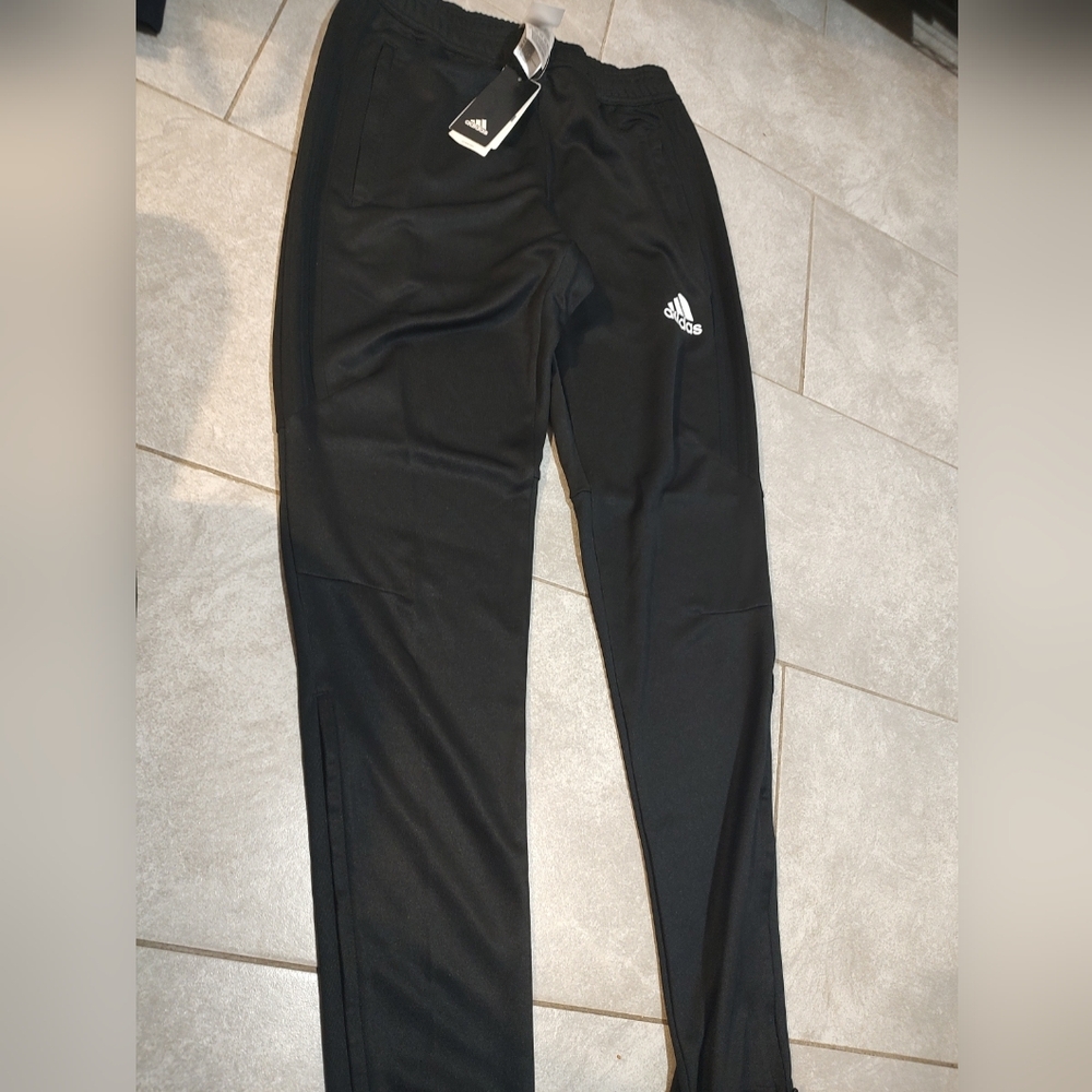 Adidas Men's Black Joggers Size Small